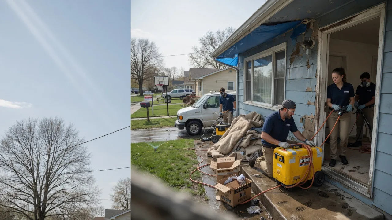 Basement Flood Cleanup in Sunderland, MD near me